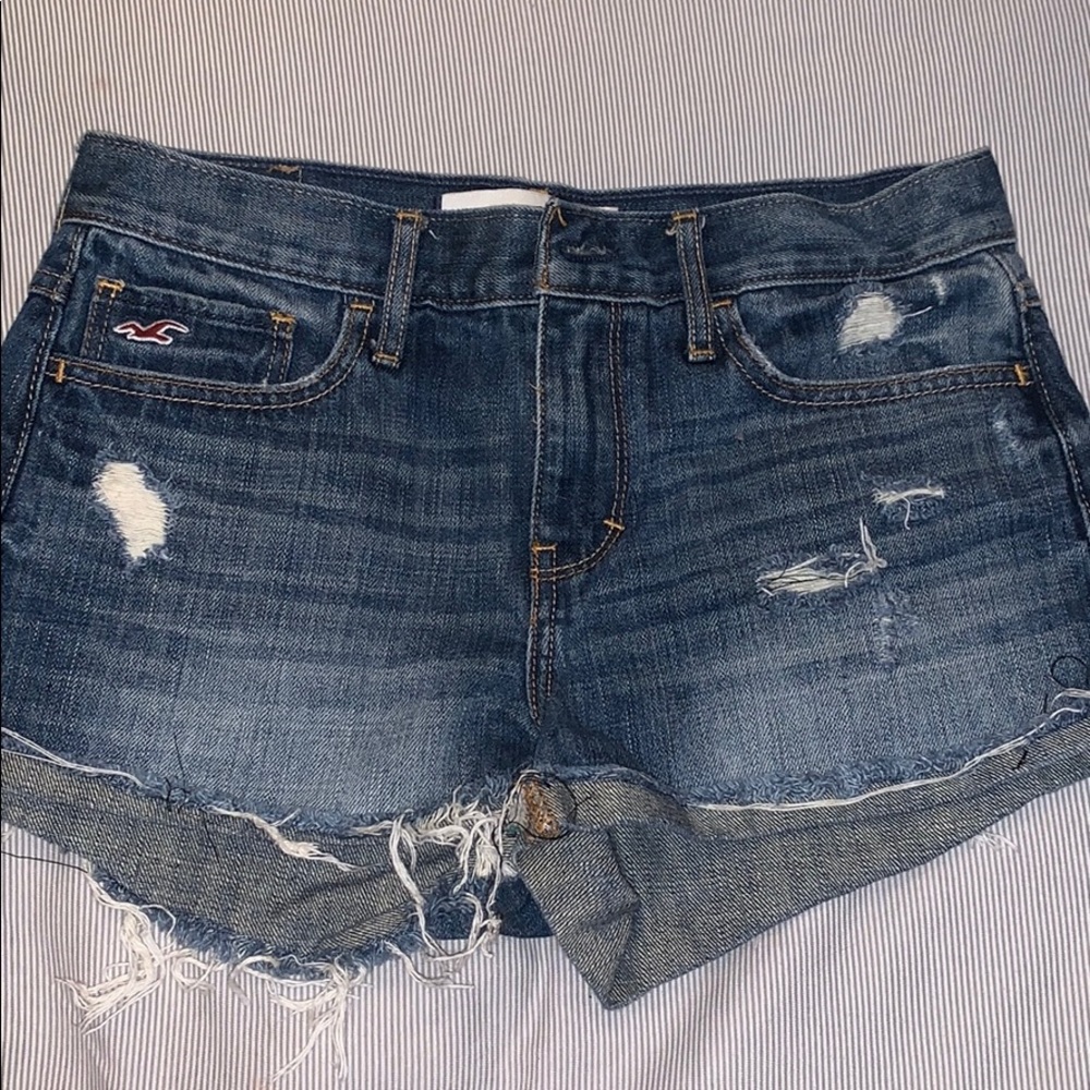 Hollister denim shorts